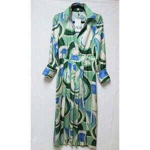 Zara Women’s Flowy Long Sleeve Maxi Cocktail Party Formal  Chic Dress XS NWT